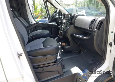 2025 Ram Promaster 2500 Tradesman High Roof 159 Wb W/Pass Seat из США, поврежденный, VIN 3C6LRVDG6SE519000